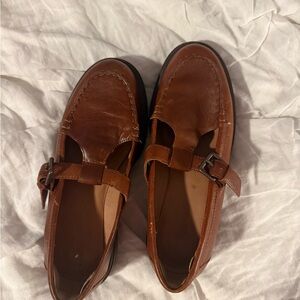 Madewell leather loafers